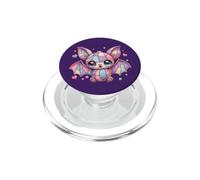 Creepy Cute Patchwork Bat Kawaii Pastel Goth PopSockets PopGrip for MagSafe