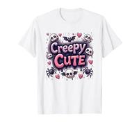 Creepy Cute: Spooky Kawaii Halloween Charm for Pastel Goths T-Shirt, Men, White, 3XL