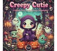 Creepy Cutie Pastel Goth Coloring Book: Adorable Spooky Coloring Pages Featuring Kawaii Ghosts, Skeletons, and Gothic Sweet Treats - The Perfect Cute ... for Teen Girls, Witches, and Aesthetic Souls