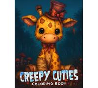Creepy Cuties Coloring Book: Baby Frankenstein Animal Coloring Pages Featuring Tiny Stitched Creatures, Gothic Whimsy, and Adorable Monster Friends for All Ages