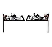 Creepy Door Corner Sign - Halloween Door Corner Decoration - Door Corner Sticker Ornament | Bat Pumpkin Front Door Frame Sign | Decoracio