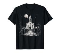 Creepy Folk Horror Weirdcore Occult Blackcraft Goth Witches T-Shirt