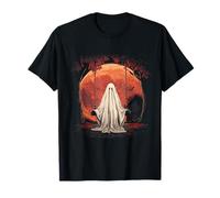 Creepy Folk Horror Weirdcore Occult Boo Ghost Swing Gothic T-Shirt