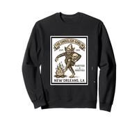 Creepy Ghoulish Goblin Monster Store New Orleans LA Graphic Sweatshirt