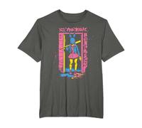 Creepy Girl Cat Grunge Slasher Pastel Goth Anime Horror T-Shirt