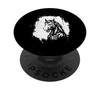 Creepy Goth Horse, Horror Horse, Weirdcore Horse PopSockets Adhesive PopGrip