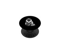 Creepy Goth Ragdoll Cat, Horror Cat, Weirdcore Ragdoll PopSockets Adhesive PopGrip