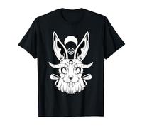 Creepy Gothic Easter Bunny Rabbit Halloween Evil Wicca T-Shirt