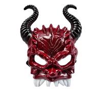 Creepy Halloween Horn Masque - Horrible Cosplay Prop,Party Face Cover,for Halloween Masquerade Carnival Adults Women Men Role Play Stage Performance Photography
