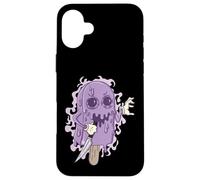 creepy Ice Cream on a Stick with Knife Case for iPhone 16 Plus