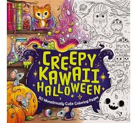 Creepy Kawaii Halloween : 50 Monstrously Cute Coloring Pages