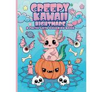 Creepy Kawaii Nightmare: A Pastel Goth Coloring Book