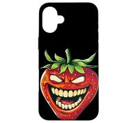 Creepy laughing Strawberry Costume for Man and Woman Case for iPhone 16 Plus