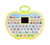 Creepy LED English Learning Machine Children's Early Education Machine Smart Toys English Tab Let Point Reading An Incomplete Education (Yellow, 21x19cm)