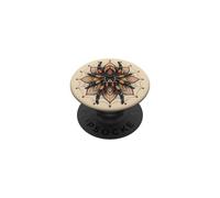 Creepy Spider | Gothic Halloween Art | Spider Tarantula PopSockets Adhesive PopGrip