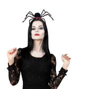 Creepy Spider Headband For Adults Teens 14 Plus Halloween Parties Quick Last Minute Costume Transformation(5-pack,M)