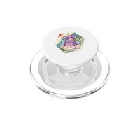 Creepy Teddy spooky cute gothic stitched teddy skulls Bones PopSockets PopGrip for MagSafe