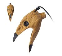 Creepy Whistle, Gothic Style Sound Toy, Horror Whistle with Raven Design, Outdoor Stress Relief, Halloween Party Accessories for Kids Adults Teenagers Haunted House