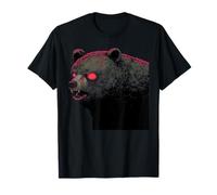 Creepy Zombie Bear Dark Pastel Goth Hungry Halloween Bear T-Shirt