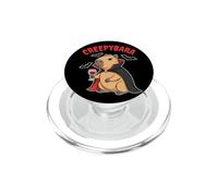 Creepybara Capybara Vampire Funny Halloween Scary Animal PopSockets PopGrip for MagSafe