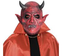 CreepyParty Halloween Mask Devil Evil Latex Full Head Realistic Masks Demon Scary Fancy Dress for Carnival Costume Birthday Party