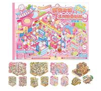 Créez VOS Propres - Pet, Papier, Autocollants Scéniques | Décalcomanie À Effet 3D - Autocollants Coque Téléphone - Pour Ados és Créatives Cadeaux Anniversaire Fête Carnet Scrapbooking