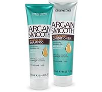 Creightons Argan Smooth Shampoo & Conditioner Bundle (250ml) - Professionally Formulated with Argan Oil from Morocco. Replenish Moisture for Strength & Shine. For all Hair Types