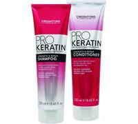 Creightons Keratin Pro Shampoo & Conditioner Set 2 X 250 Ml Bundle Professional
