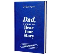 CREJOHY Dad Birthday Gifts I Want to Hear Your Story,Tell Me Your Life Story Dad,Birthday Gifts for Dad Birthday Presents from Son/Daughter (blue)