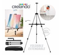 Daler-Rowney Simply Lightweight Field Easel inc Black Carry Bag, Collapsible, Ideal for Entry-Level Artists & Hobbyists