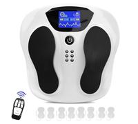 Creliver Circulation Machine Pro for Feet and Legs, EMS&TENS Foot Massager,Relieve Foot Pain, Fight Fatigue and Soreness in Legs Foot Circulation for Muscle Nerve Stimulation