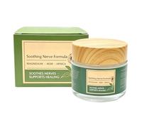 Crema Magnesio - Pomada para Relajar | 50g Textura Fina con Elementos Puros, Bálsamo Humectante para Rodilla, Loción Masajes Corporales, Artículos Bienestar Personal Manos