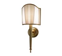 Cremasco Belle Epoque wall light in antique brass