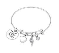 Cremation Bracelets For Ashes Birthstone Urn Jewelry Cuff Bangle Ash Holders As Keepsake