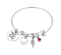 Cremation Bracelets For Ashes Birthstone Urn Jewelry Cuff Bangle Ash Holders As Keepsake