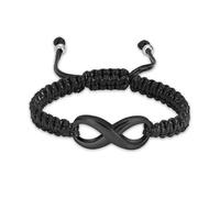 Cremation for Ashes Memorial Jewelry Urn Braided Rope Adjustable Keepsake Bangle for Women Men
