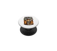 Cremation Is My Last Hope Smoking Hot Body Funny Humor PopSockets Adhesive PopGrip