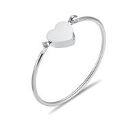Cremation Jewelry Heart Urn Bracelet for Ashes Stainless Steels Heart Ashes Bracelet Bangle Memorial Cremation Bracelet Ashes Keepsake Jewelry Gifts for Women Girls Loss of Ones