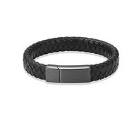 Cremation Jewelry Urn Bracelet for Ashes for Women Men Memorial Braided Leather Urn Bracelet for Human Ashes Keepsake Cuff Bangle Jewelry