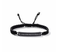 Cremation Jewelry Urn for Ashes Always in My Heart Adjustable Bangle for Human Pet Keepsake Ashes Locket-3