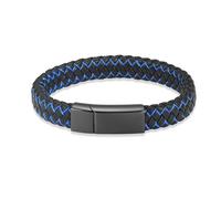 Cremation Jewelry Urn for Ashes Memorial Braided Leather Urn Wristband for Men Keepsake Urn Bangle Jewelry