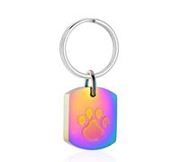 Cremation Jewelry Urn Keychain for Pet Human Ashes Dog Cat Keepsake Memorial Urn Keychain Ash Holder for Women Men