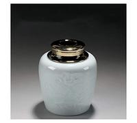 Cremation Urn for Ashes Memorial Hall Pet Urns Ashes ,Cinerary Casket ,Small Pet Souvenirs For Cats And Dogs, Handcrafted Metal Cover Ceramics Moisture Proof Corrosion Protection Seal Display At Home