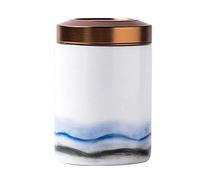 Cremation Urn for Ashes Memorial Hall Pet Urns Ashes ,Cinerary Casket ,Small Pet Souvenirs For Cats And Dogs, Handcrafted Metal Cover Ceramics Moisture Proof Corrosion Protection Seal Display At Home