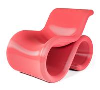 Crème Atelier - Éclair Lounge Chair, Bubble Gum - Bubble Gum
