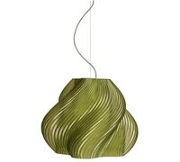 Crème Atelier - Soft Serve Pendant Mega, Chrome / Olive - Chrome