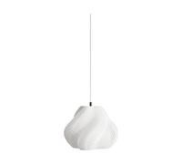 Crème Atelier Soft Serve pendant White-chrome, 01, 20 cm
