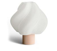 Crème Atelier - Soft Serve Portable Table Lamp, Wild Strawberry - Wild Strawberry