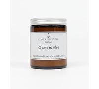 Creme Brulee 180ml Amber Jar Scented Candles - 35 Hour Burn Time - Eco & Vegan Friendly