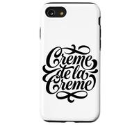 Creme de la Creme Elegant Script Lettering Case for iPhone SE (2020) / 7/8